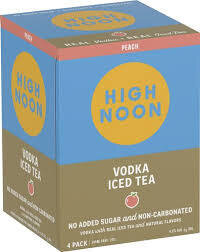 High Noon Vodka Hard Tea Peach RTD