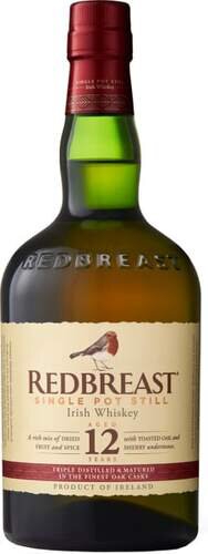 Redbreast 12 Year Single Pot Irish Whiskey