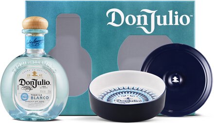 Don Julio Blanco Tequila Gift Set w/Ceramic Salt Rimmer