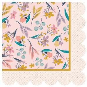 Time To Bloom Beverage Napkins