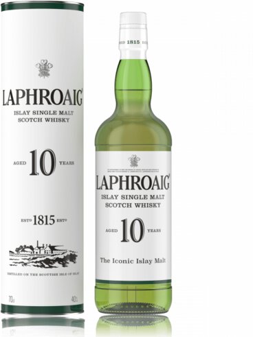 Laphroaig 10 Year Old Single Malt Scotch Whisky