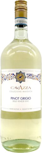 Cavazza Pinot Grigio DOC 1.5L, Italy Delle Venezie