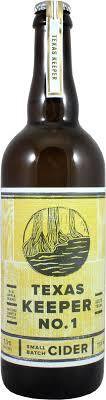 Tx Keeper No 1 Cider 2013 Bmr