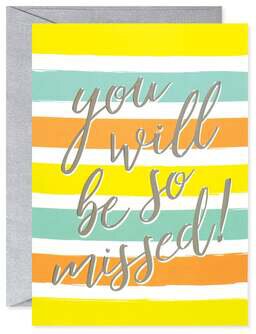 Design Design So Missed Stripes Card