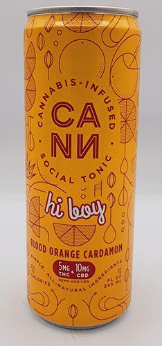Cann Hi Boy Blood Orange Cardamom Cannabis-Infused Social Tonic