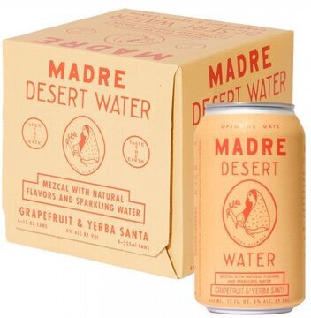 Madre Desert Water Grapefruit & Yerba Santa Mezcal Cocktail