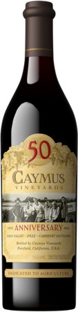 Caymus 2022 50th Anniversary Cabernet Sauvignon Napa Valley