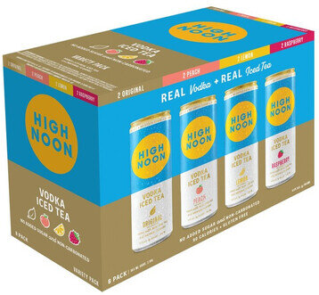 High Noon Iced Tea Variety 8pk