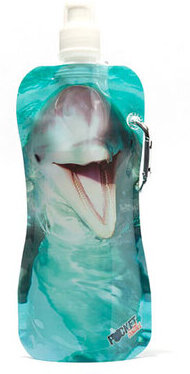 Pocket Bottle With Brush - Dolphin