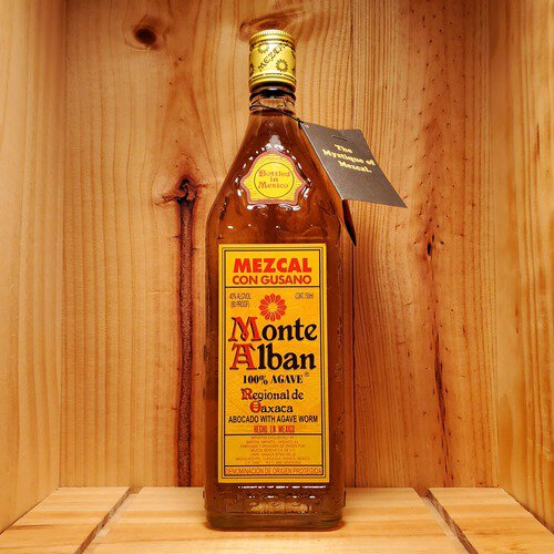 Monte Alban Mezcal Con Gusano