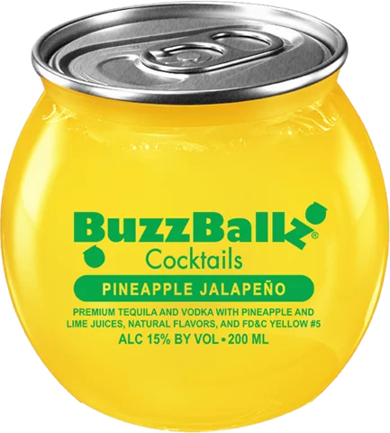Buzzballz Chillers Pineapple Jalapeno Cocktail