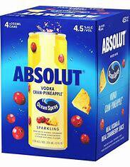 Absolut Vodka Cran & Pineapple