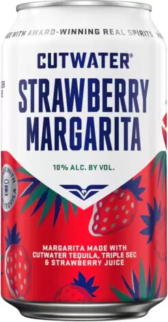 CUTWATER  STRAWBRY MARG 4 PK CN
