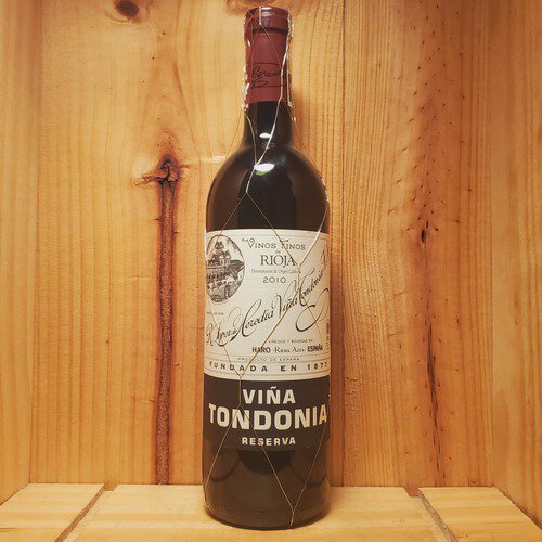 R. Lopez de Heredia Rioja Vina Tondonia Reserva 2010