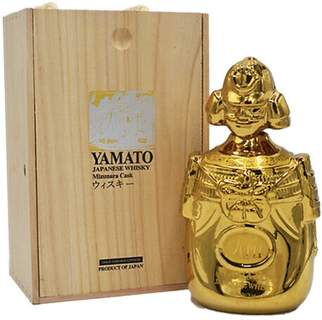 Yamato Gold Samurai Edition Mizunara Cask Japanese Whiskey