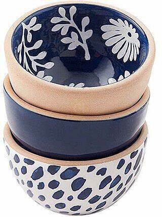 Blue Indigo Ramekin Set