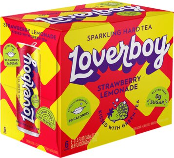 Lover Boy Strawberry Lemonade Sparkling Hard Tea
