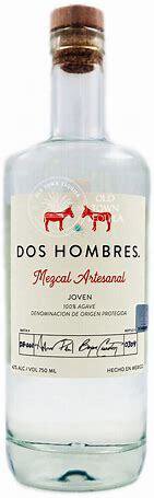 Dos Hombres Mezcal Artesanal Joven Espadin
