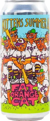 Fat Orange Cat Kittens Summer Ale Limited Release