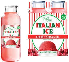 Right Coast Cherry Italian Ice Cocktails