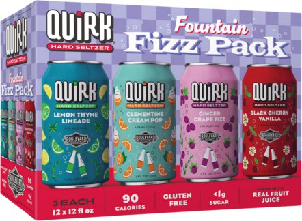 Boulevard Quirk Hard Seltzer Fountain Fizz Mixed Pack