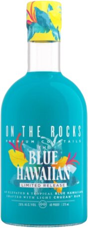 On The Rocks Blue Hawaiian Cruzan