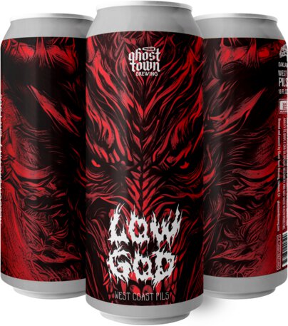 Ghost Town Low God West Coast Pilsner