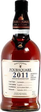 Foursquare Exceptional Cask 2011 Rum 12 years old