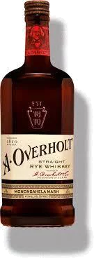 A. Overholt Monongahela Mash Straight Rye Whiskey