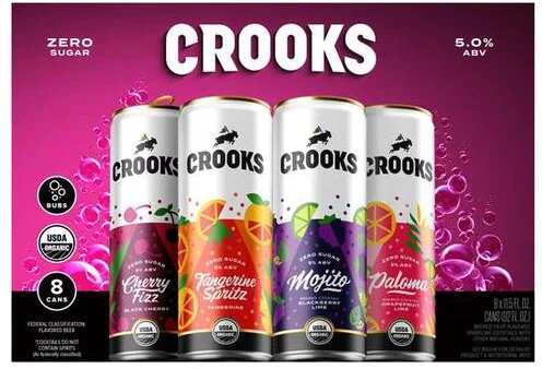 Crooks Sparkling Cocktail Variety