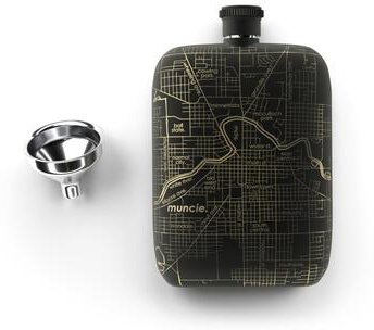 MILFORD FLASK MAP WELL TOLD