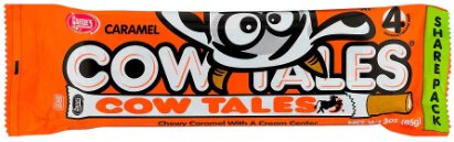 Goetze's Cow Tales With A Cream Center King Size Vanilla