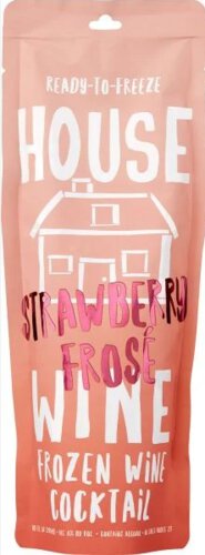 House Wine Strawberry Frose Spritzer From United States Pouch