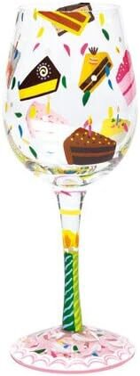 Lolita Birthday Cake Wine Glass W Recipe