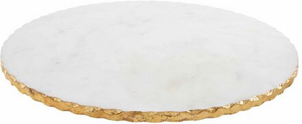 Marble Gold Edge Lazy Susan