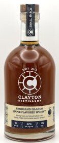 Clayton Thousand Islands Maple Whiskey