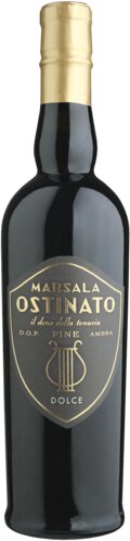 Ostinato Marsala Dolce Fine Amber Grillo Inzolia Catarratto Sicily Italy