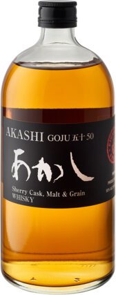 Akashi Japanese Blended Goju Sherry Cask Malt & Grain