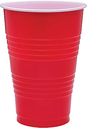 Plastic Red Solo Cups, 16oz