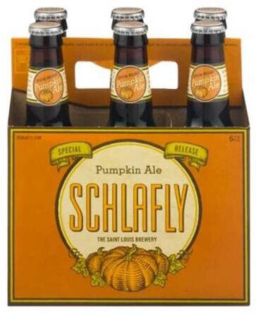 SCHLAFLY PUMPKIN ALE BOTTLES