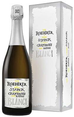Louis Roederer Brut Nature Philippe Starck Label