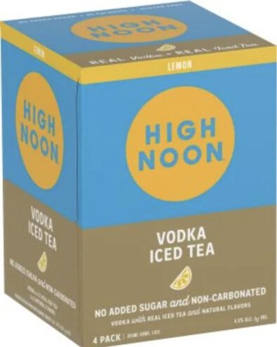 High Noon Vodka Hard Tea Lemon