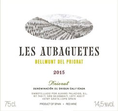 Alvaro Palacios Bellmunt del Priorat Les Aubaguetes