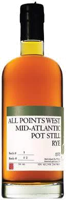 All Points West Mid Atlantic Pot Still Rye Batch Newark New Jersey