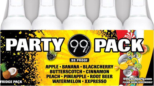 99 Brand Assorted Decorated Party Pack