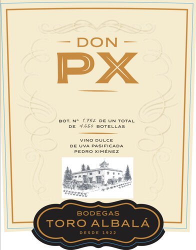 Toro Albalá Don PX 1999 Pedro Ximénez Montilla-Moriles