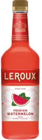 Leroux Premium Watermelon Liqueur With Natural Flavor