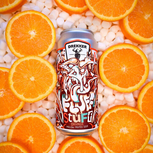 Drekker Fluff Stuff Orange Mallow Fruited Sour