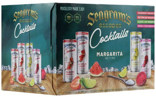 Seagrams Escapes Margarita Cocktails Variety