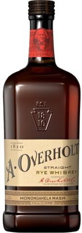 A Overholt Straight Rye Monongahela Mash 4yr